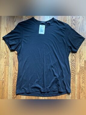 Theory Men’s Black Short Sleeve Crew Tee
